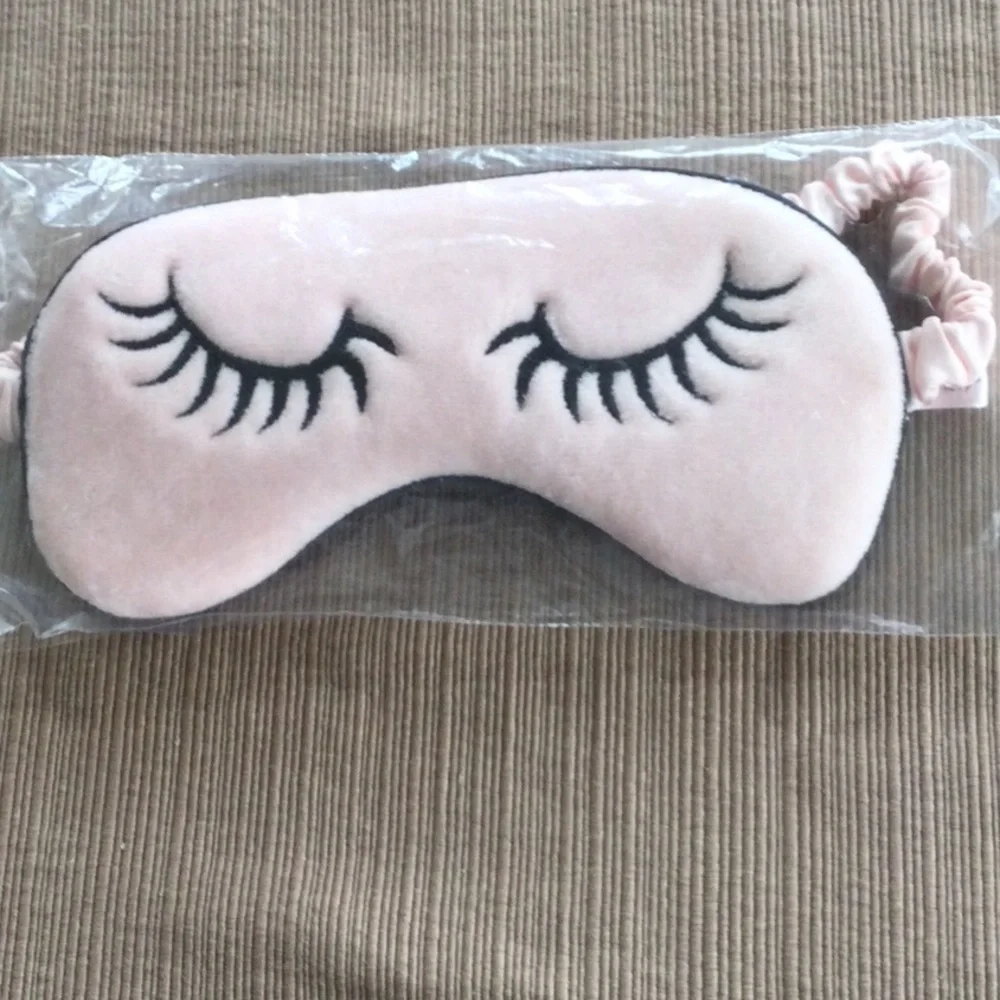 Blush Pink Eyelash Sleep Mask